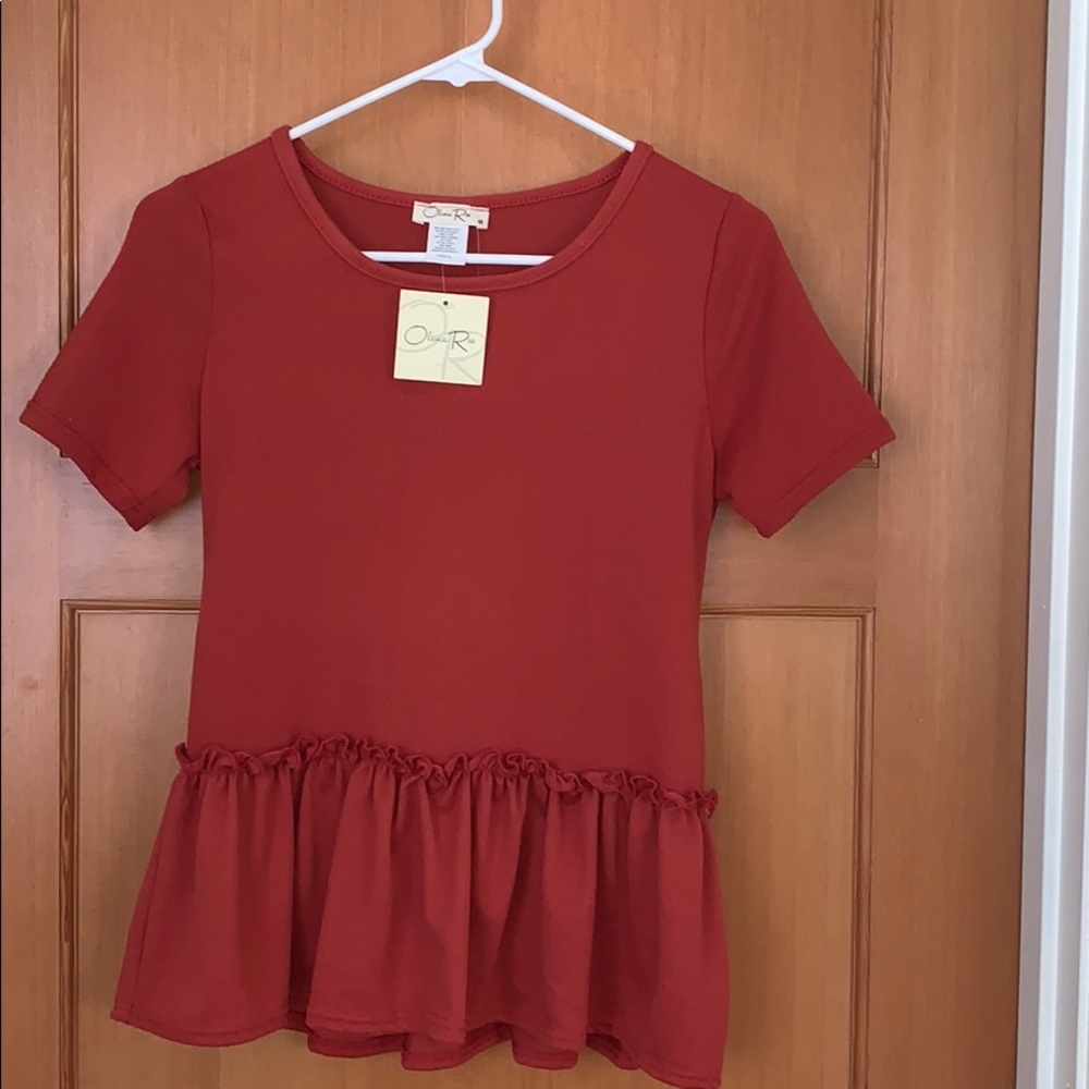 Olivia Rae Ruffle Shirt